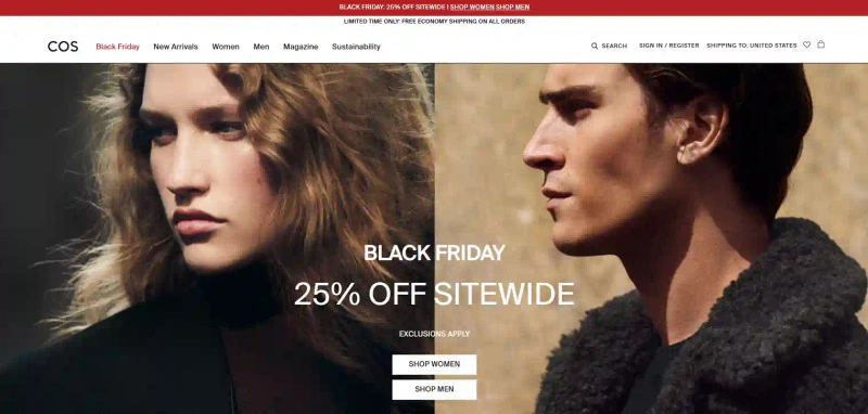 COS: 현대적 미니멀리즘의 정수 COS: 현대적 미니멀리즘의 정수