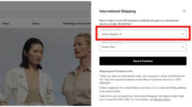 Macy’s 직구 요약